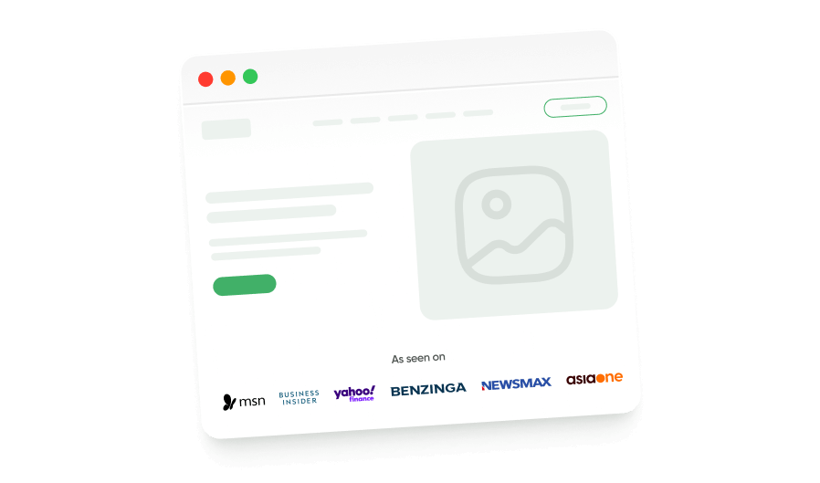 "As Seen On" trust badge
